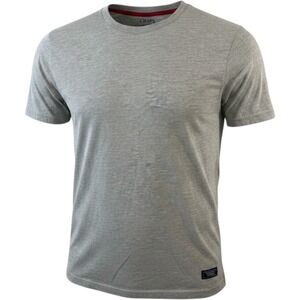 Chaps‎ Mens Medium Heather Grey Short Sleeve Sleep Shirt Crew Neck Logo